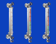 Fluorine quartz pipe level meter